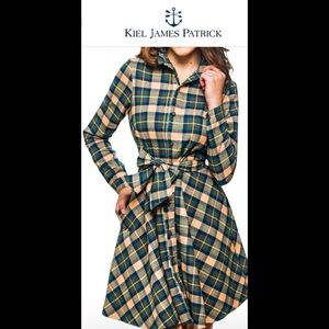 Kiel James Patrick flannel dress size XS